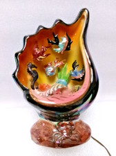 Lampe veilleuse déco en céramique de Monaco  " Coquillage " (Cerdazur)