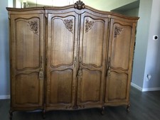 Antique French Oak Armoire