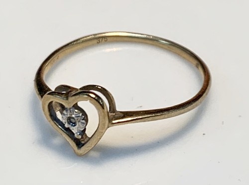 Magnifique bague coeur 18 - bague,