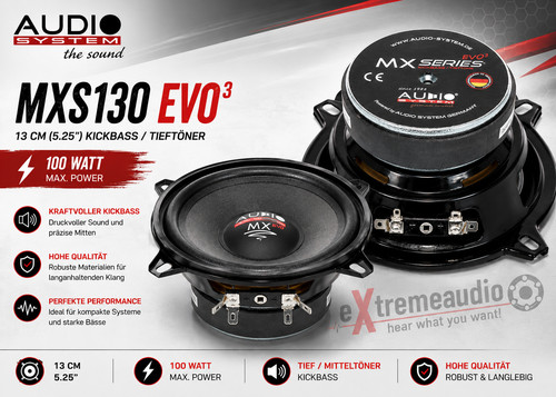 Système audio mxs 130 - système,