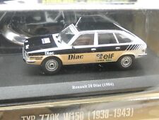 RENAULT 20 TEAM RENAULT DIAC 1984 N°80 1/43 IXO Neuf Boite D'Origine