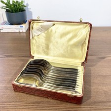 Coffret 12 cuillères métal