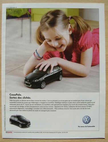 Publicité papier voiture - -,