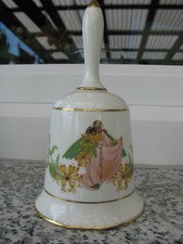 CLOCHE PORCELAINE FRANKLIN HONEYSUCKLE 13 cm de haut