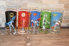 Lot 5 verre Quick DC Comics