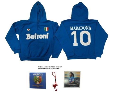 Sweat capuche fan - sweat, maradona