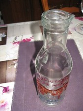 ancienne bouteille de lait en verre
