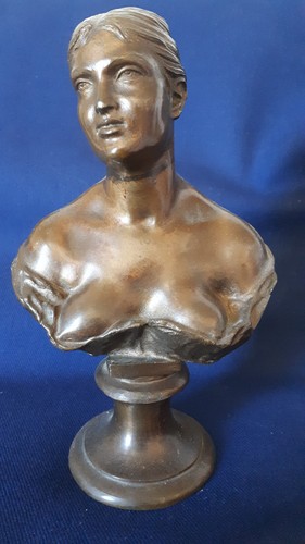 Sculpture bronze buste - sculpture,