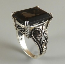 Bague argent 925 quartz - bague,