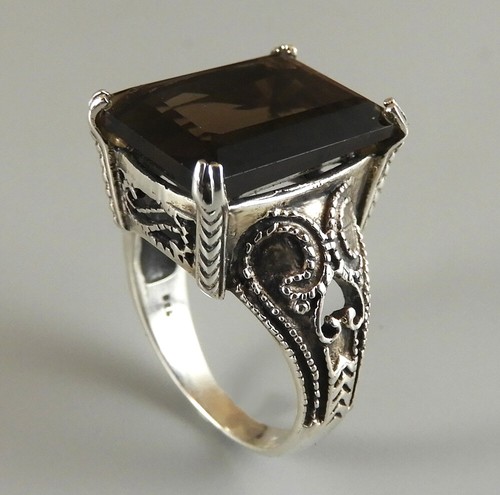 Bague argent 925 quartz - 925,