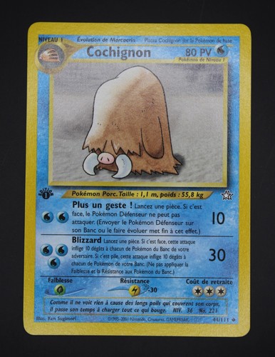 Carte pokemon 111 cochignon - carte, 44-111