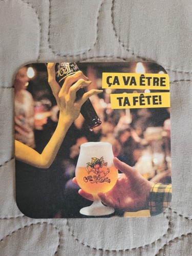 Sous bock bière belge cuvée - sous,