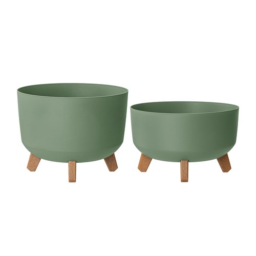 Ensemble pots fleurs - pots, de