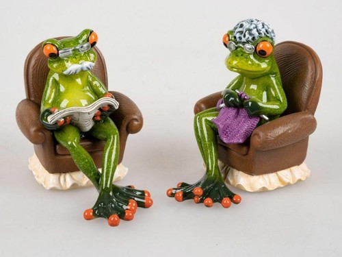 Figurine grenouille vert - grenouille,