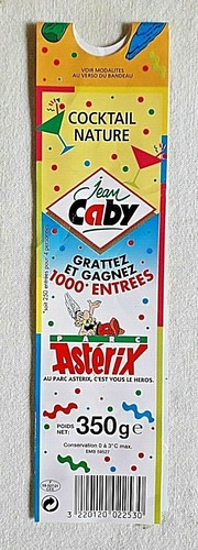 Etiquette jean caby parc - jean,