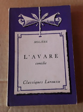 MOLIERE L'AVARE   Classiques