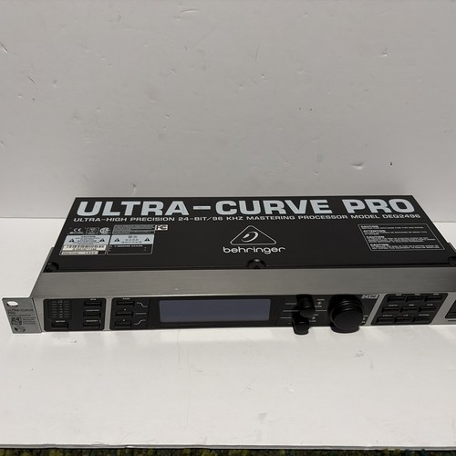 Behringer deq2496 ultracurve - behringer,