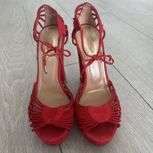 Aquazzura women red sundance - women's,