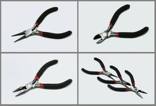 Pince Plate Pince Ronde Pince Coupante Ensemble 3 Pièces Outils De Bijoux, BB-63