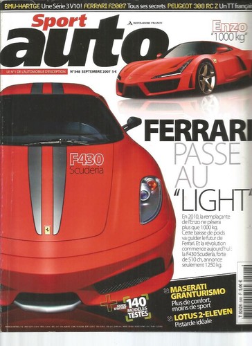 Sport auto 548 ferrari - auto, n°548