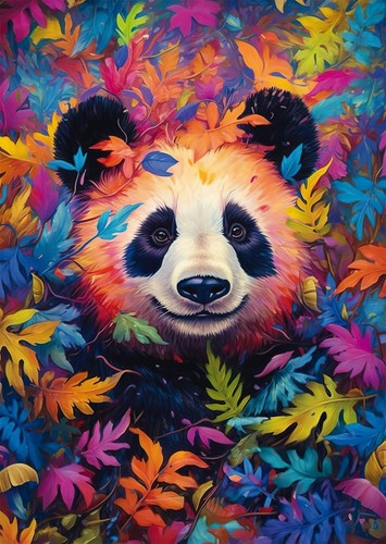 Spiele 59781 puzzle panda dans - spiele,