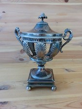 MONTURE POUR ANCIEN CONFITURIER EN ARGENT MASSIF