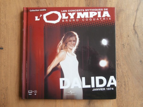 Livre dalida olympia 1974 - dalida,