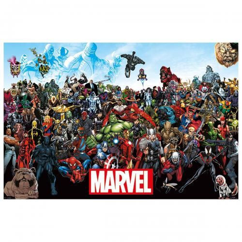 Lot comics marvel et dc - de,