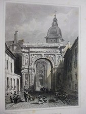 *gravure 19°: arc de triomphe