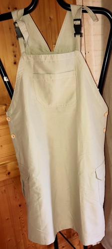 Robe salopette vert kaki - kaki, clair