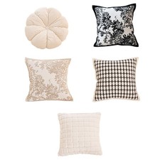 Housse de coussin florale