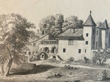 Très belle Dessin Crayon 19e