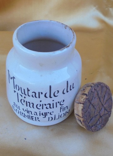 Ancien pot moutarde - pot, a