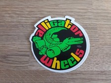 Ancien autocollant Alligator