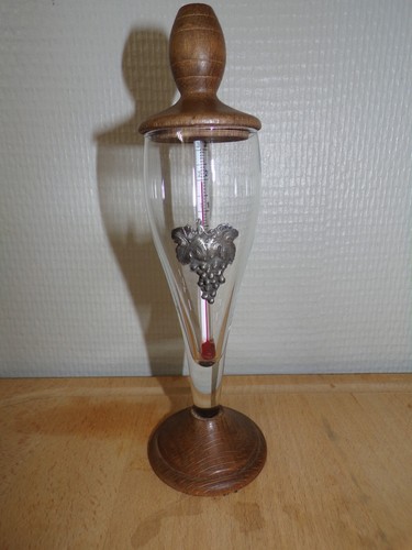 Thermometre vin avec - à,