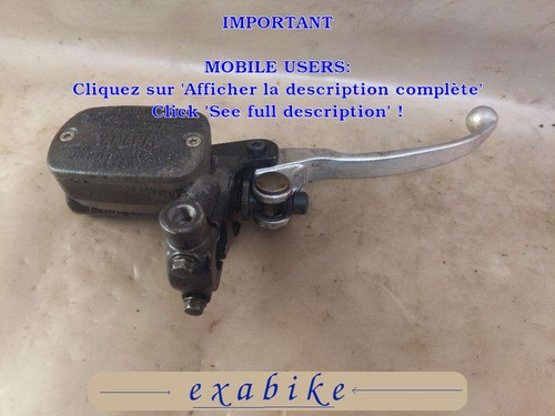 Maitre cylindre frein avant - frein,