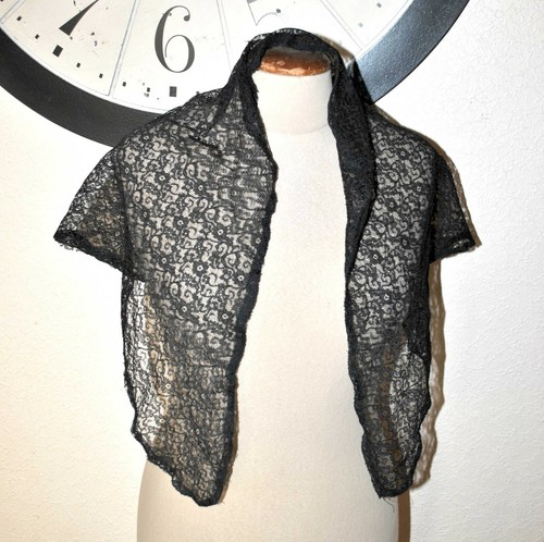 Foulard triangle dentelle - foulard,