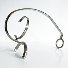 Porte-Bouteille vintage métal chromé Oenologie Vin Art de la Table No Christofle