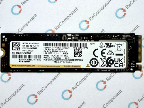 Ssd samsung pm9a1 512go - pm9a1,