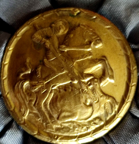 Cocarde sante georges - cocarde, st