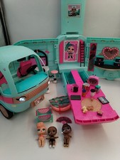 Lot Poupée Lol Suprise Omg Poupées Bus Van Dj Piscine Bar Jouet Barbie Jeux