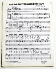 Partition sheet music GANAEL 