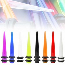 Piercing Ecarteur Oreille Acrylique UV 