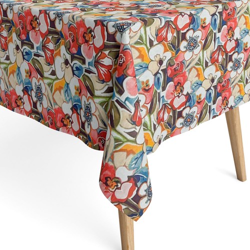 Nappe jacquard enduite - jacquard, en