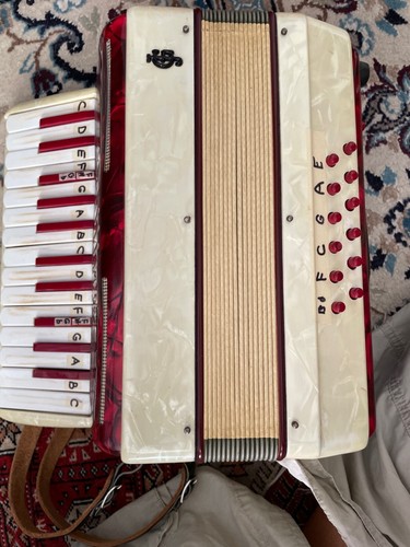 Rare giulietti accordion - accordion, ivory