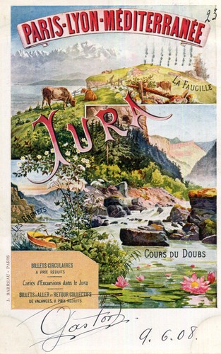 Carte pub train chemins - carte, fer