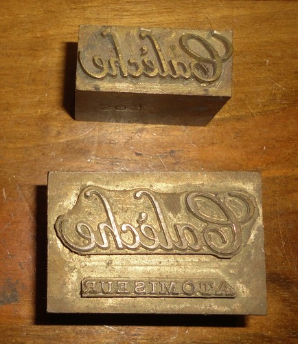 Bronze imprimerie pour - bronze,