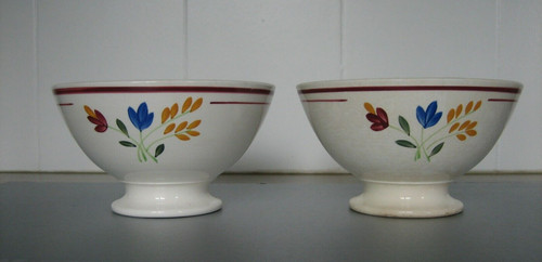Ancien bol faience gien à - gien,