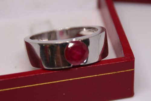 Bague rubis sang pigeon - bague, or