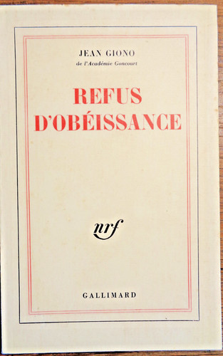 Jean giono refus - jean,